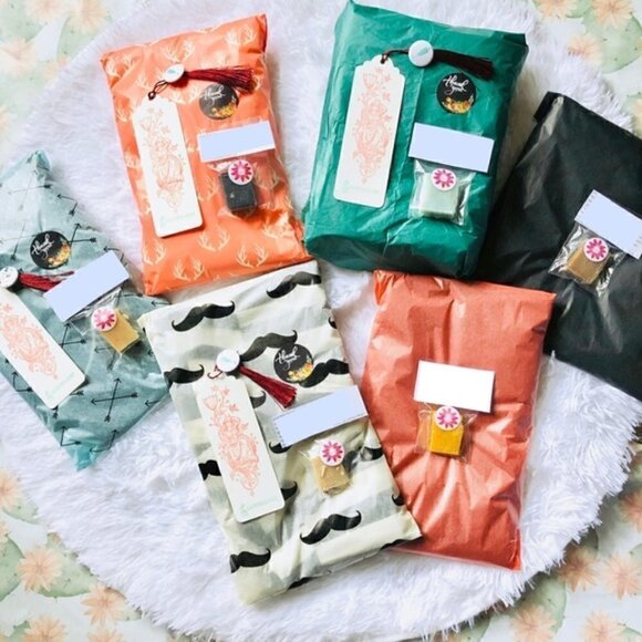 Dainty Hooligan Dress M NWT Maxi Blue Palm Tree Vacation Tropical Trip Island - Picture 12 of 12